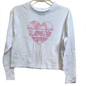 LEVIS - Waist length Junior long Sleeve Top - Size Junior L